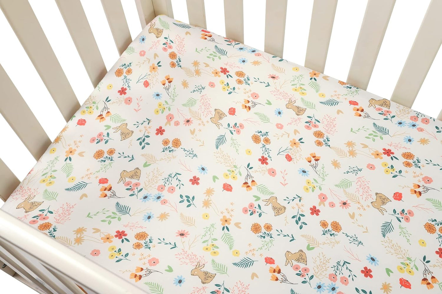 Onacosht Pack and Play Sheets 3 Pack for Baby Boy, Stretchy Jersey Knitted Portable Mini Crib Sheets Playard Mattress Cover, Woodland Animal Elephant Fox Lion Bear Giraffe Zebra Printing