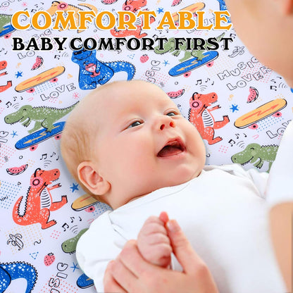 Cloele Square Playard Fitted Sheet 36x36, Ultra Soft Polyester Playpen Sheet for Baby & Pet, Dogs Pattern Pack and Play Crib Sheets, Portable Playard Mattress Cover