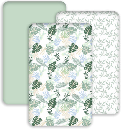 Bedside Sleeper Bassinet Fitted Sheets 20 x 33, 3 Pack Baby Delight Beside Me Dreamer,Babybond,Jimglo,koola,cowiewie,fodoss, Dream On Me Baby Square Bassinet, Pink Animal