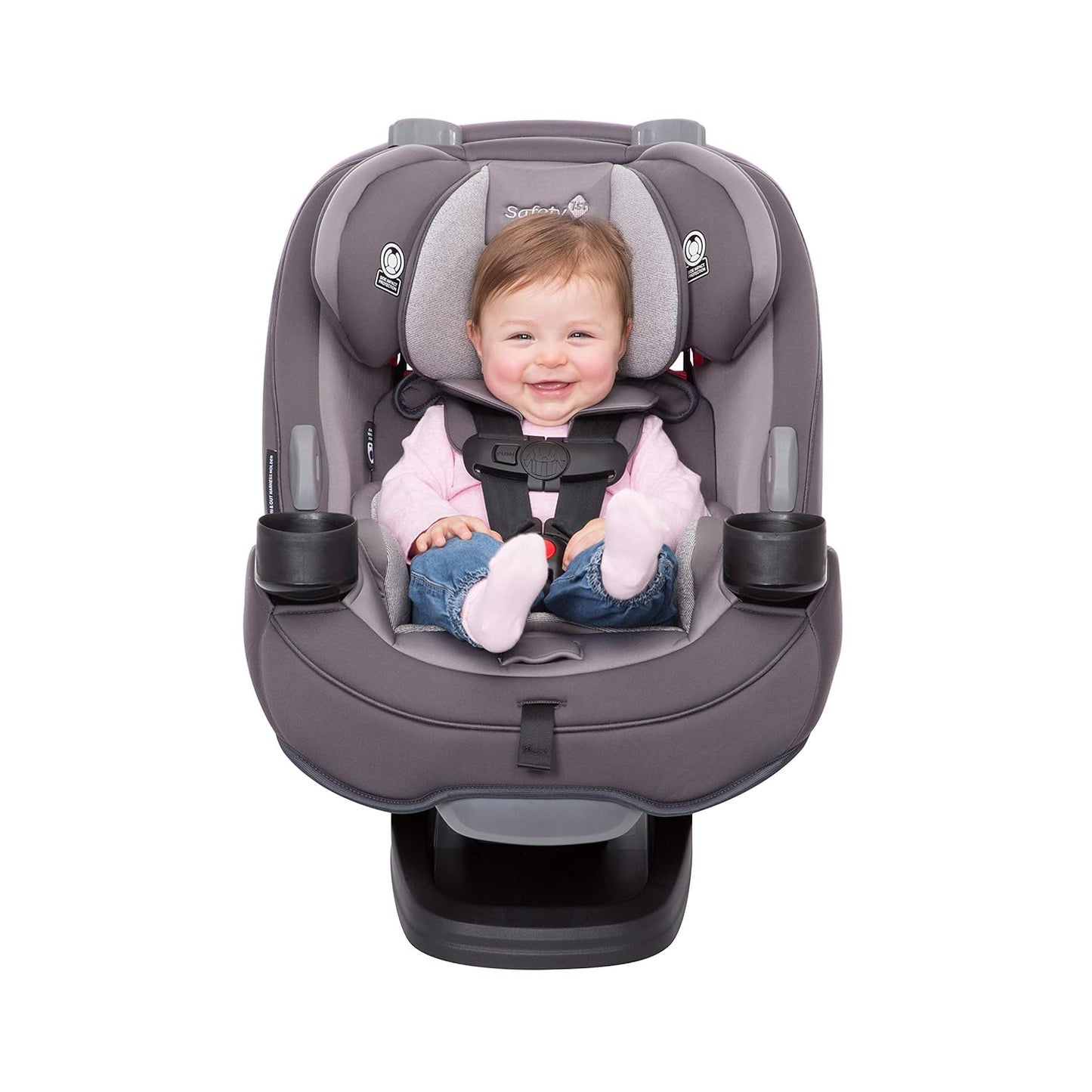 Safety 1st Grow and Go All-in-One Slim Convertible Car Seat, Rear Facing, 5-40 lbs, Forward Facing (30–65 lbs), High Back Booster Seat 40-100 pounds, Alaskan Blue