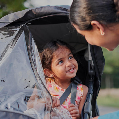 UPPAbaby Performance Rain Shield for Ridge Strollers, Waterproof and Windproof Coverage, Ventilated Design, Quick Attachment, Easy Access to Child
