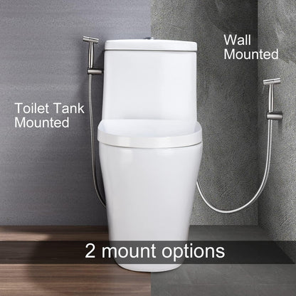 Bidet Sprayer for Toilet & Cloth Diaper Cleaning: Handheld, Adjustable &