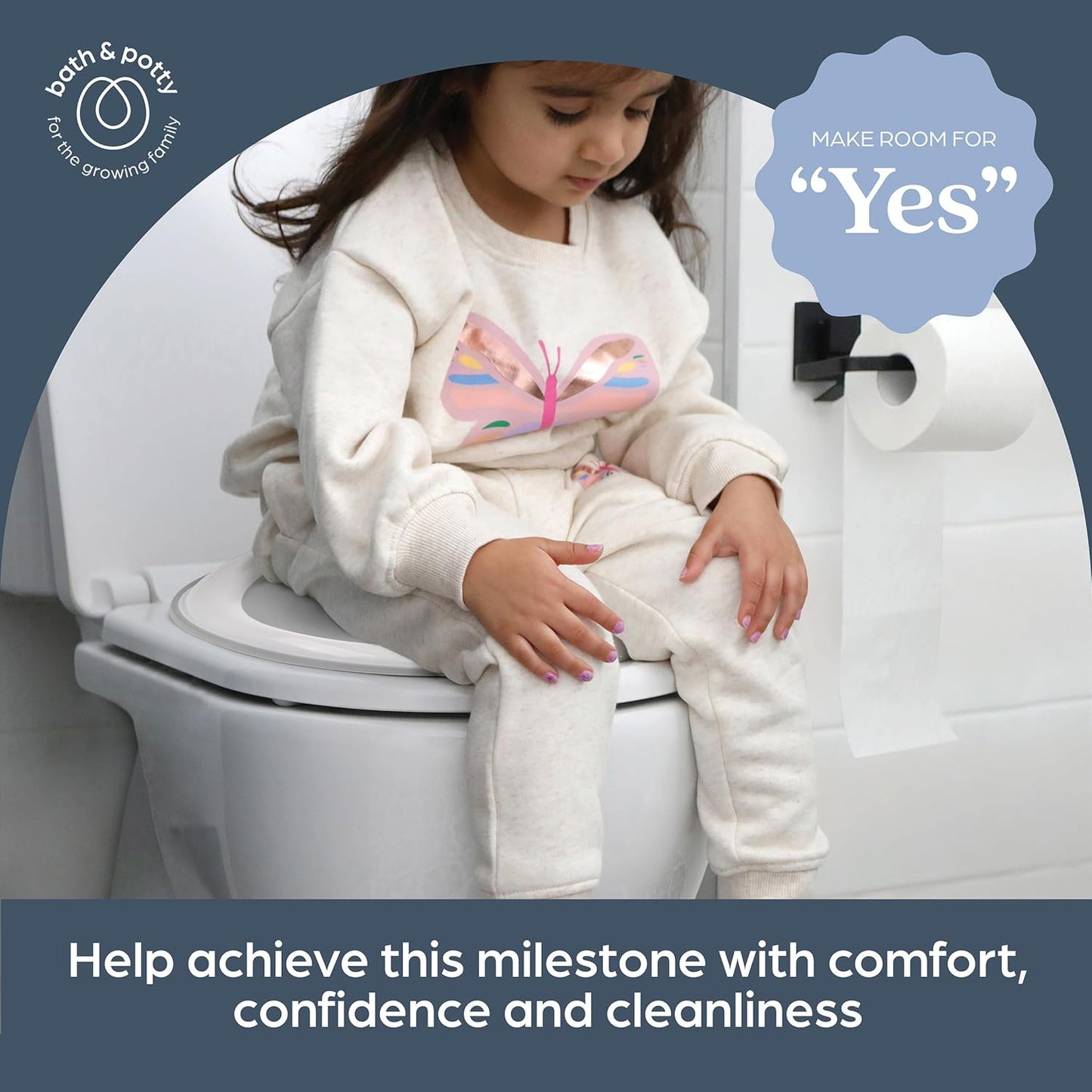 Dreambaby Toilet seat and Step Stool, Grey, 2 Piece Set