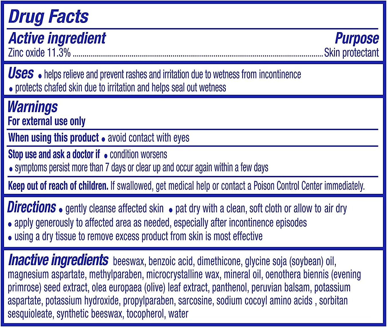 Balmex Adult Care Rash Cream, 12oz, (Pack of 2)
