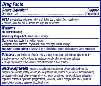 Balmex Adult Care Rash Cream, 12oz, (Pack of 2)