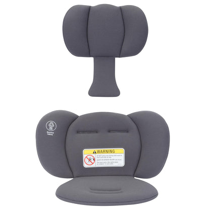 Maxi-Cosi Pria Max+ All-in-One Baby Convertible Car Seat, Rear Facing, Forward Facing Infant Toddler Booster, Easy Latch Install, Magnetic Buckle, Adjustable Harness, Cup Holders, Sea Shadow