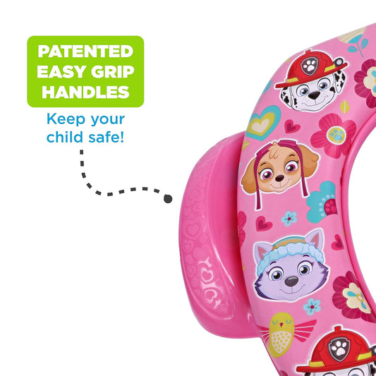 Nickelodeon PAW Patrol "Rescue Pups" Soft Potty Seat and Potty Training Seat - Soft Cushion, Baby Potty Training, Safe, Easy to Clean