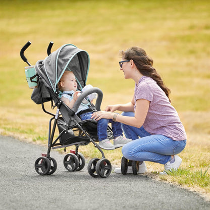 Dream On Me Vista Moonwalk Stroller, Disney Approved Lightweight Stroller for Toddlers and Infants, One-Hand Fold, Reclining Seat, Canopy with Sun Visor, Everyday & Travel Ready