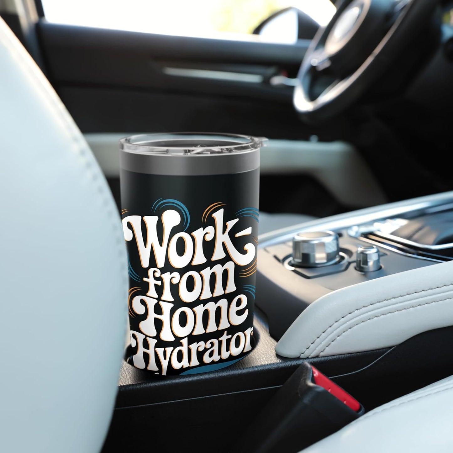 Work from Home Hydrator – Funny Remote Job Quote Stainless Steel Insulated Tumbler