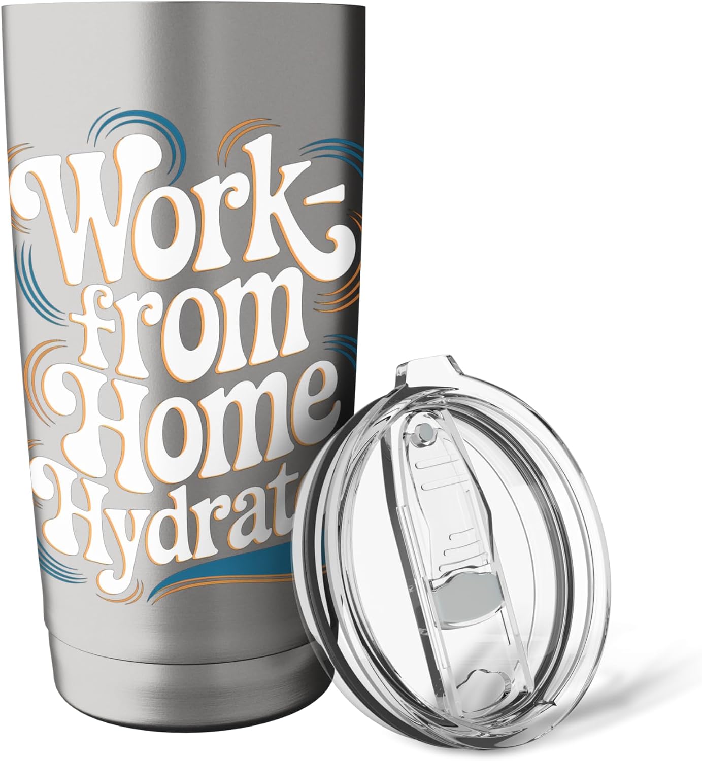 Work from Home Hydrator – Funny Remote Job Quote Stainless Steel Insulated Tumbler