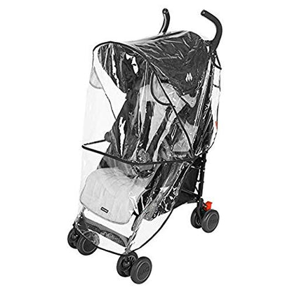 Clear Rain Wind Weather Cover Shield Protector with Ventilation for GB Baby Child Strollers Joggers (Qbit)