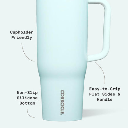 Cruiser Tumbler 40 oz Triple Insulated, Gloss Powder Blue