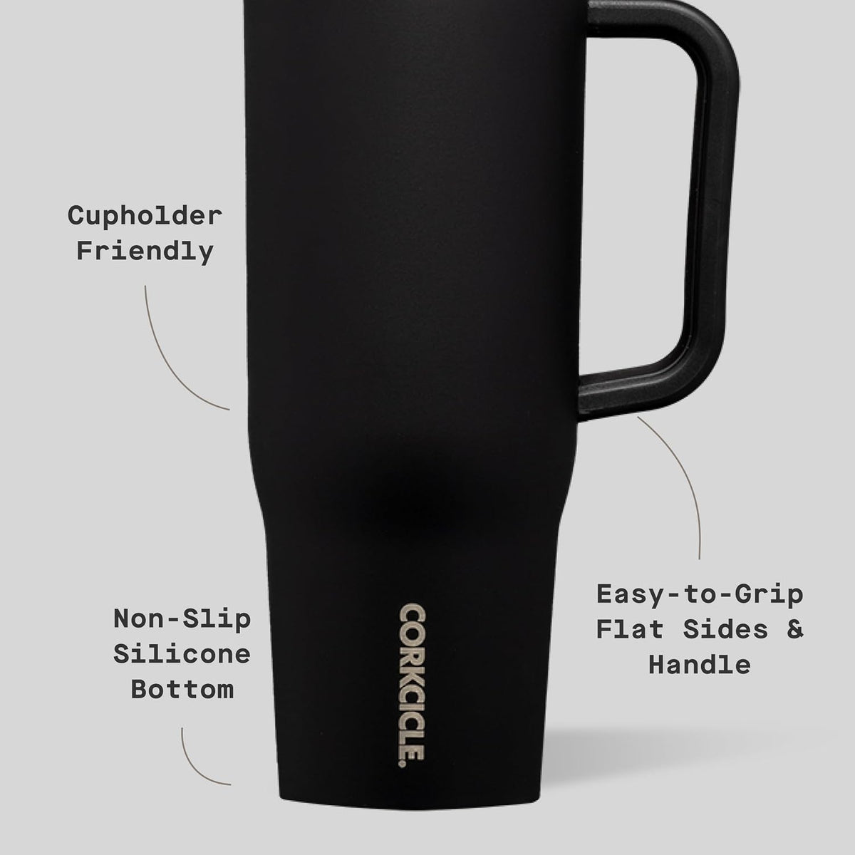 Cruiser Tumbler 40 oz Triple Insulated, Gloss Powder Blue