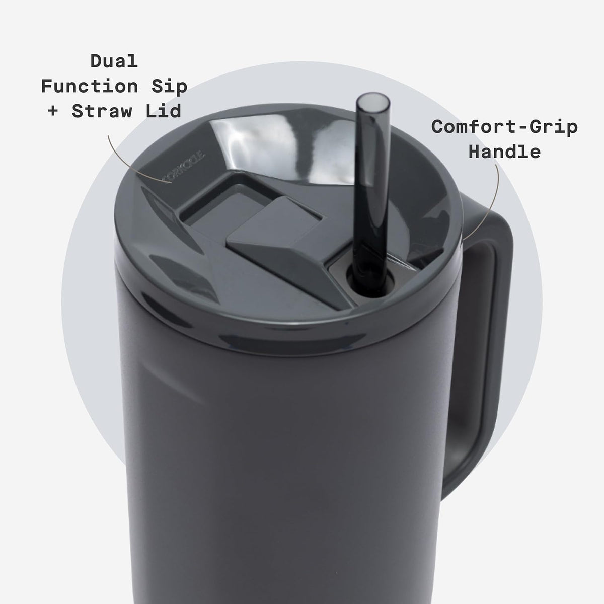 Cruiser Tumbler 40 oz Triple Insulated, Gloss Powder Blue