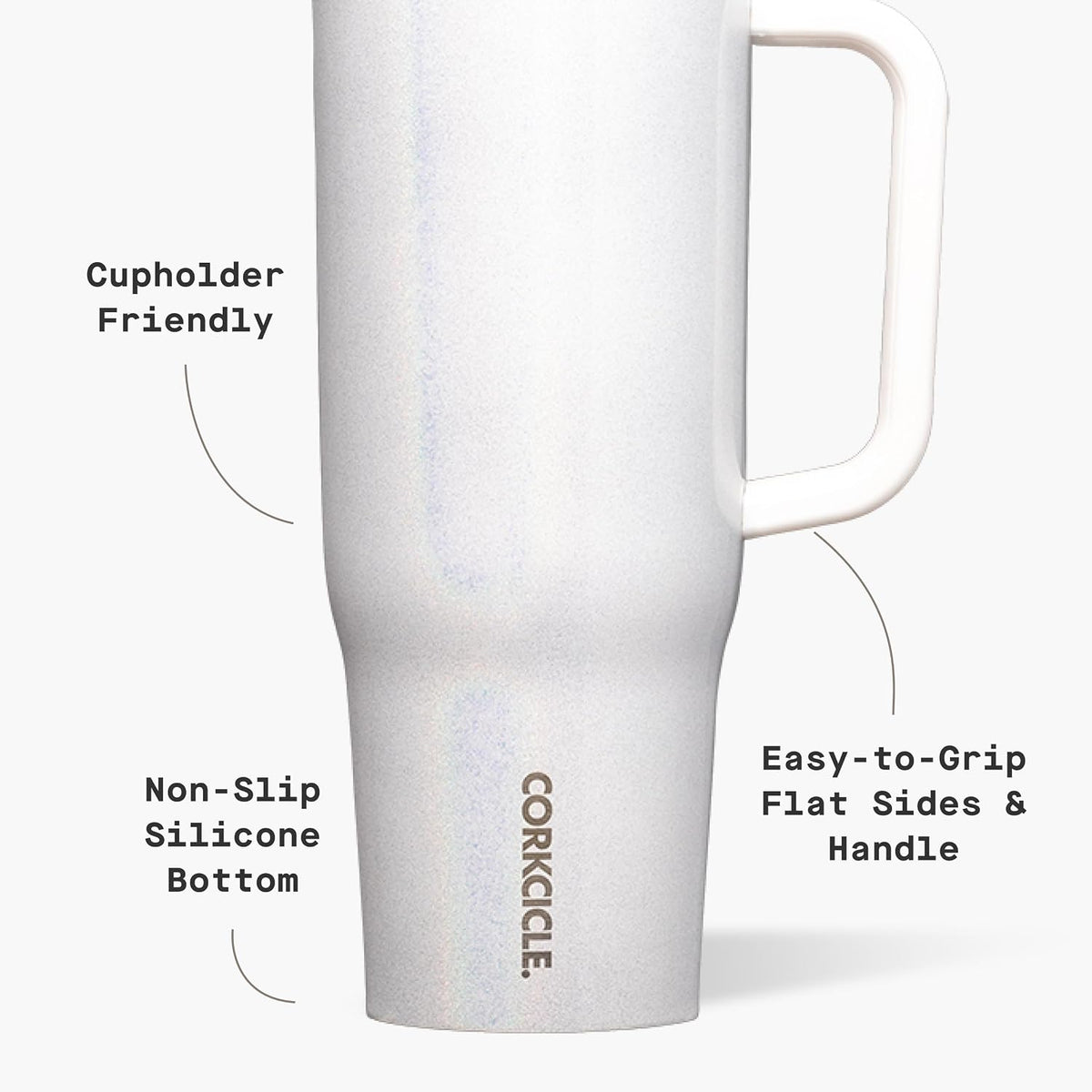 Cruiser Tumbler 40 oz Triple Insulated, Gloss Powder Blue