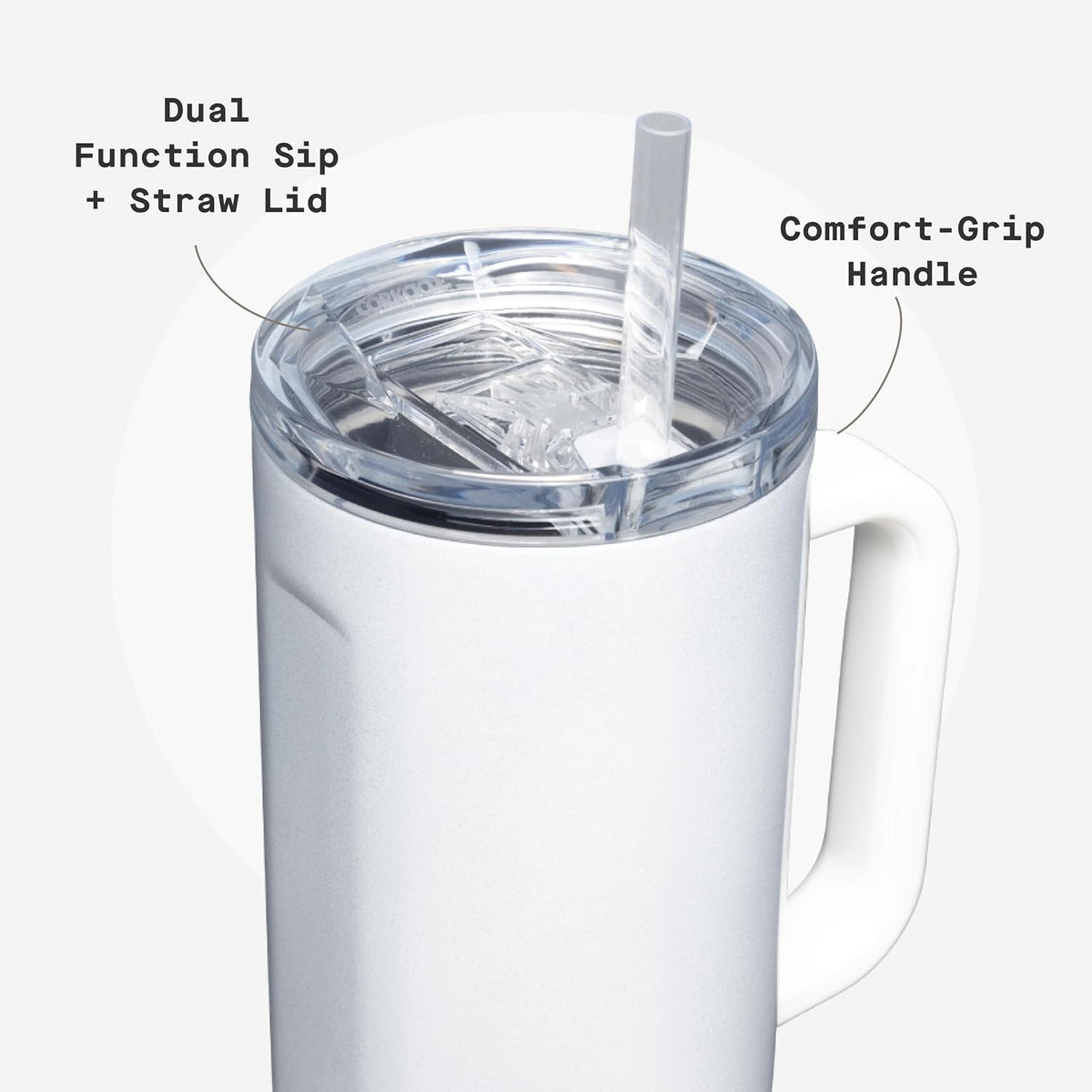 Cruiser Tumbler 40 oz Triple Insulated, Gloss Powder Blue