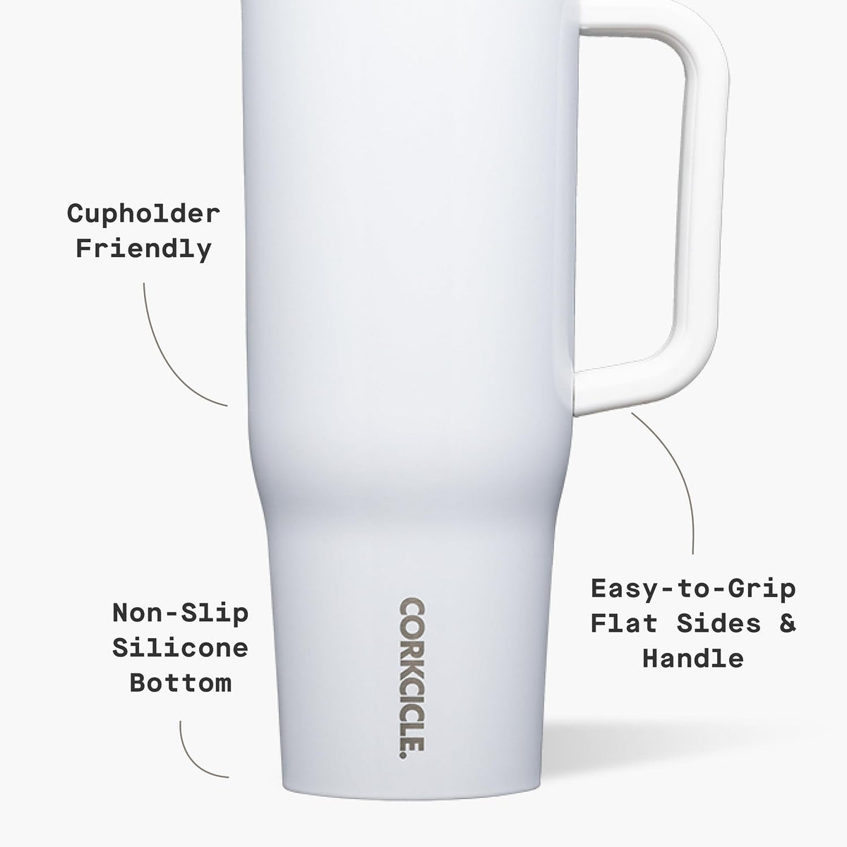 Cruiser Tumbler 40 oz Triple Insulated, Gloss Powder Blue
