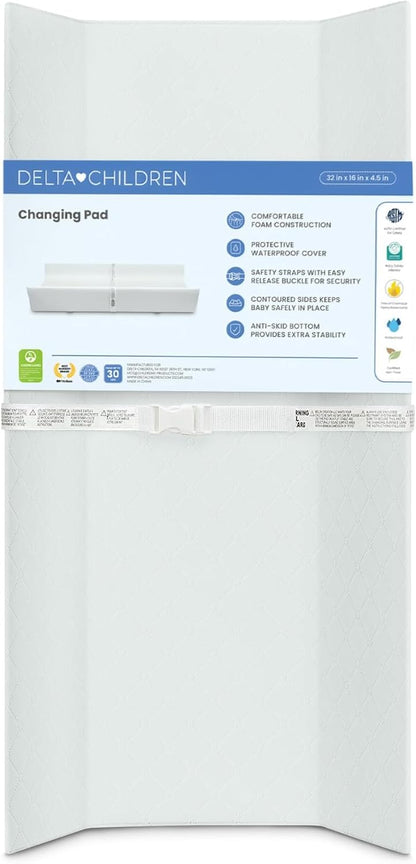 Foam Contoured Changing Pad with Waterproof Cover