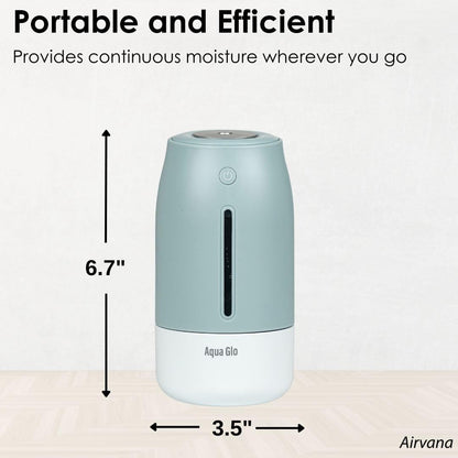 Aqua Glo Personal, Portable Humidifiers for Bedroom, Lavender