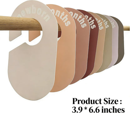 Boho Baby Closet Dividers, Set of 8