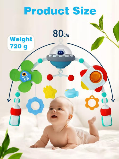 Baby Stroller Arch Toys, Car Seat Toys,Bouncer Toy Bar/Mobile for Bassinet,Adjustable Baby Hanging Toys Fit for Crib Bed,Stroller,Car Seat.S-19(Crab)