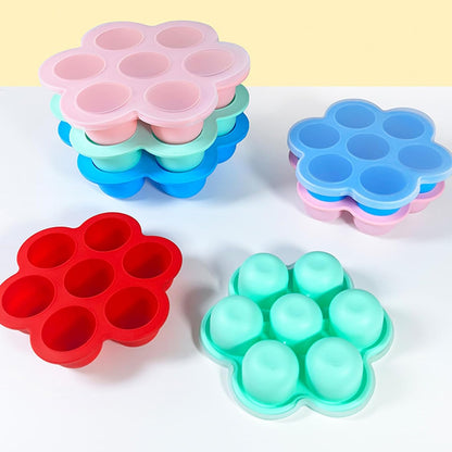 Freezer Trays for Food Storage 4 Piece Egg Tart Container