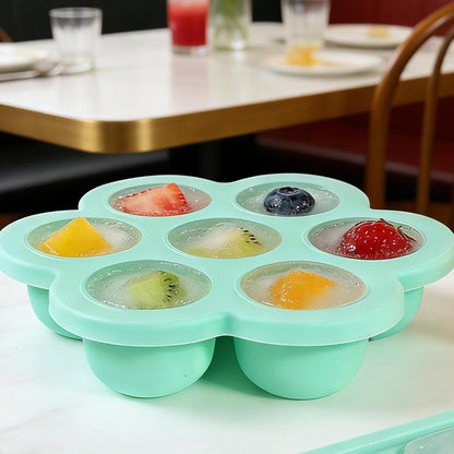 Freezer Trays for Food Storage 4 Piece Egg Tart Container