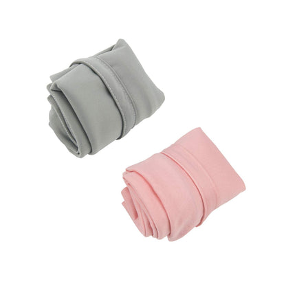 ALVA 2pcs Cloth Diaper Wet Dry Bags Waterproof Reusable with Two Zippered Pockets Travel Beach Pool Daycare Soiled Baby Items Yoga Gym Bag for Swimsuits or Wet Clothes L-B1929