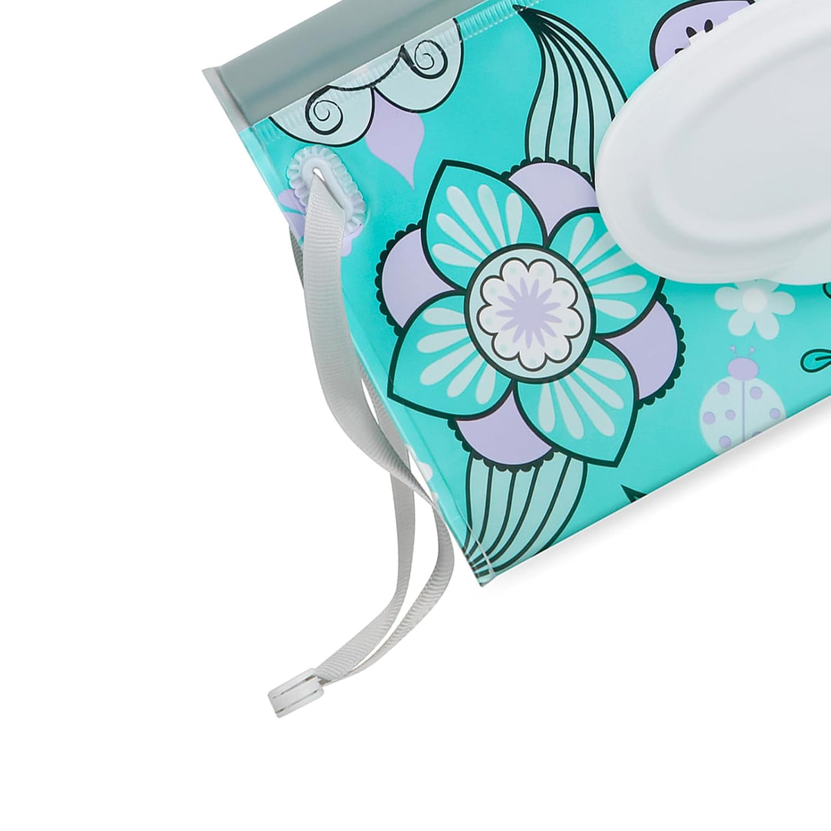 4 Pack Baby Wipe Dispenser, Portable Wipe Holder Refillable Baby Wipes Container Wet Wipe Pouch or outings and Travel