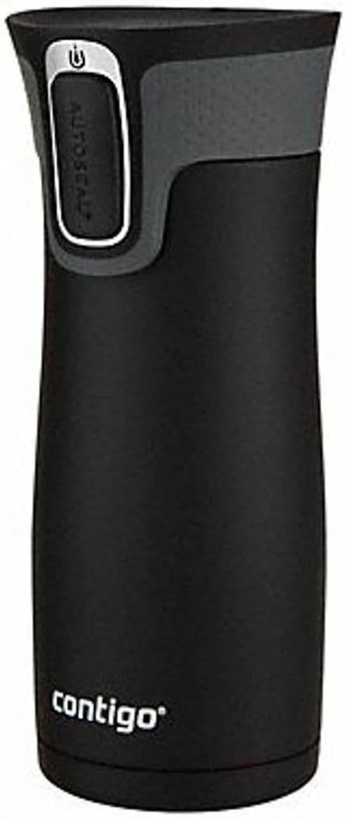 AUTOSEAL West Loop Vacuum-Insulated Stainless Steel Travel Mug with Easy-Clean Lid 16 oz