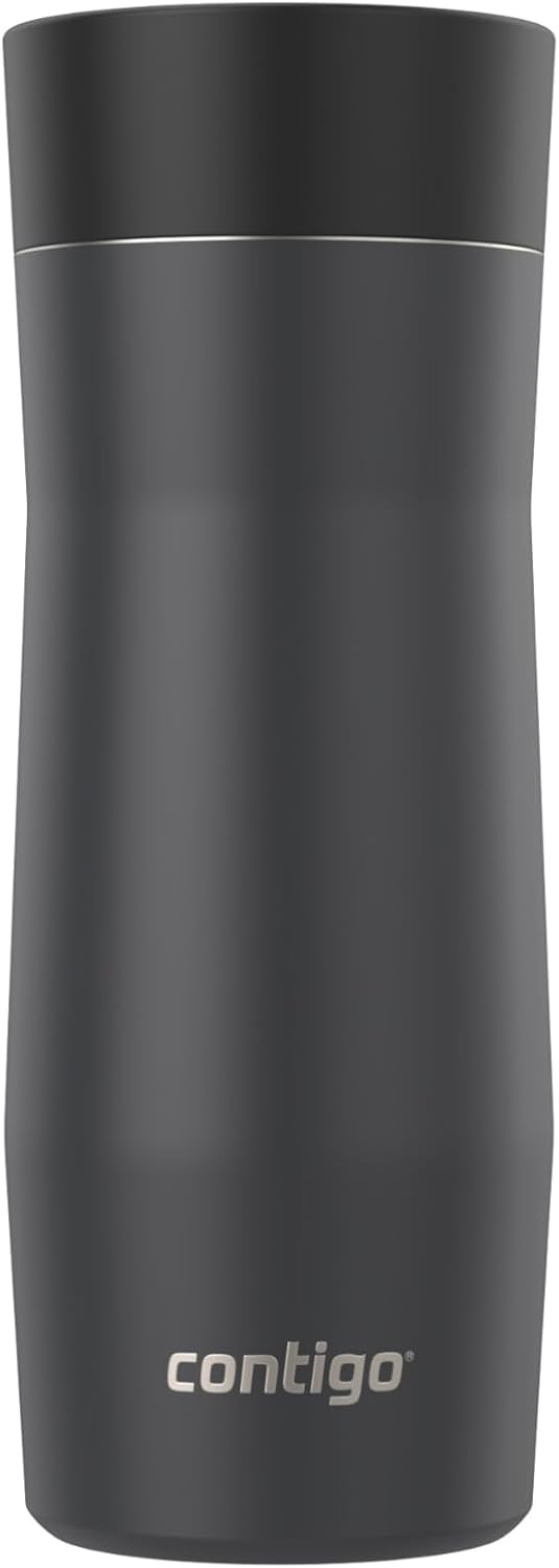 AUTOSEAL West Loop Vacuum-Insulated Stainless Steel Travel Mug with Easy-Clean Lid 16 oz