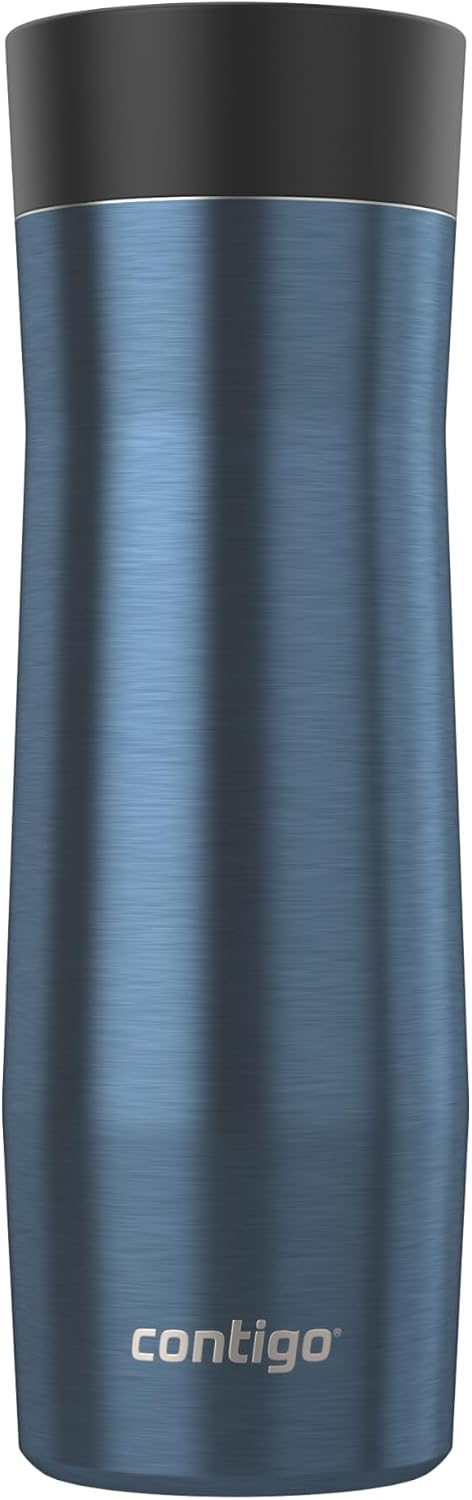AUTOSEAL West Loop Vacuum-Insulated Stainless Steel Travel Mug with Easy-Clean Lid 16 oz