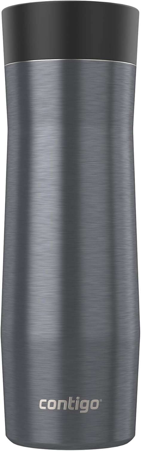 AUTOSEAL West Loop Vacuum-Insulated Stainless Steel Travel Mug with Easy-Clean Lid 16 oz