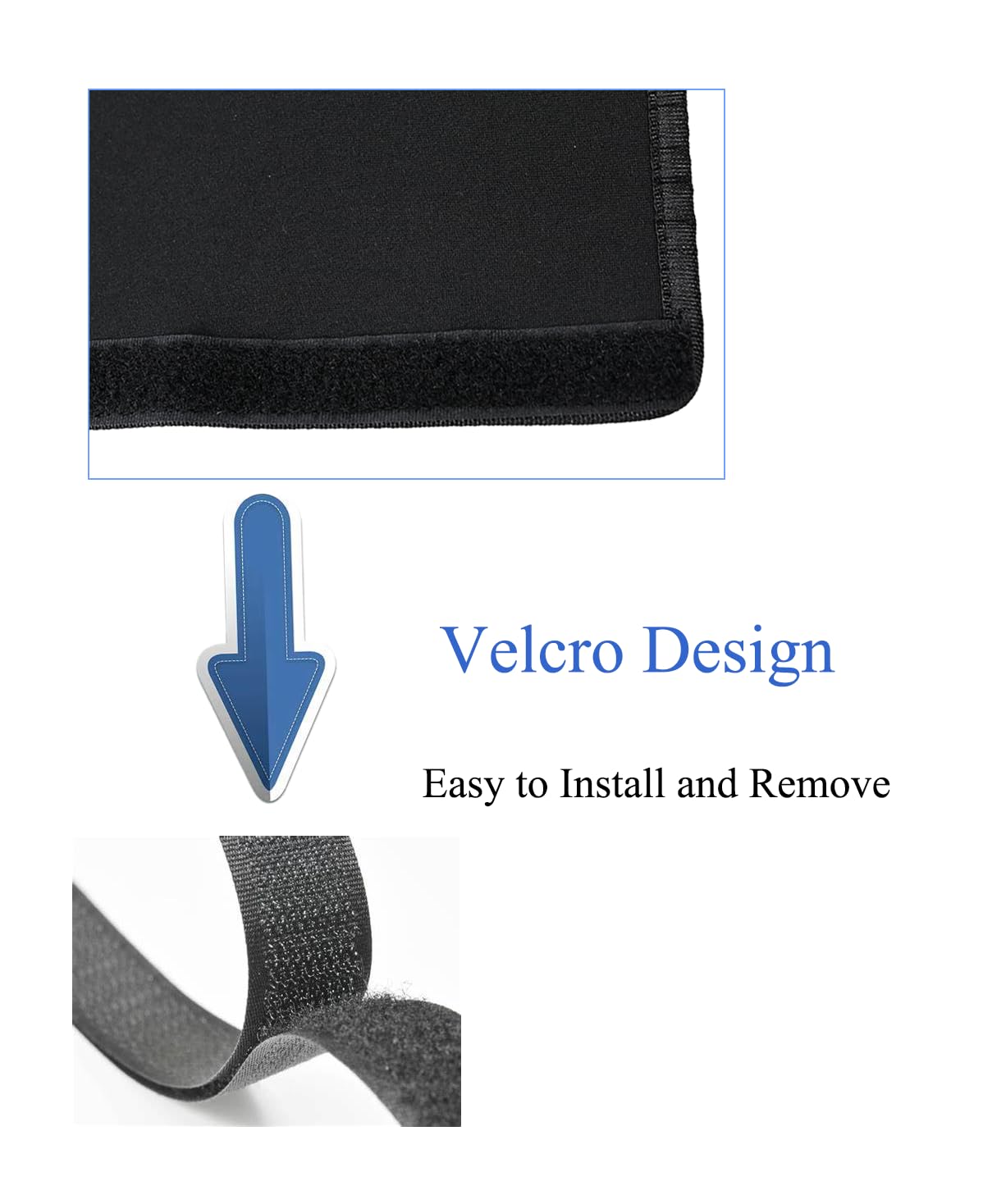 Universal Stroller Handle Sleeve Cover, Replacement Baby Stroller Handle Pads, Handle Sleeve Cover for Baby Stroller Pushchair, Pushchair Armrest Handle Protector Cover,18.9inch*6.3inch (Black)