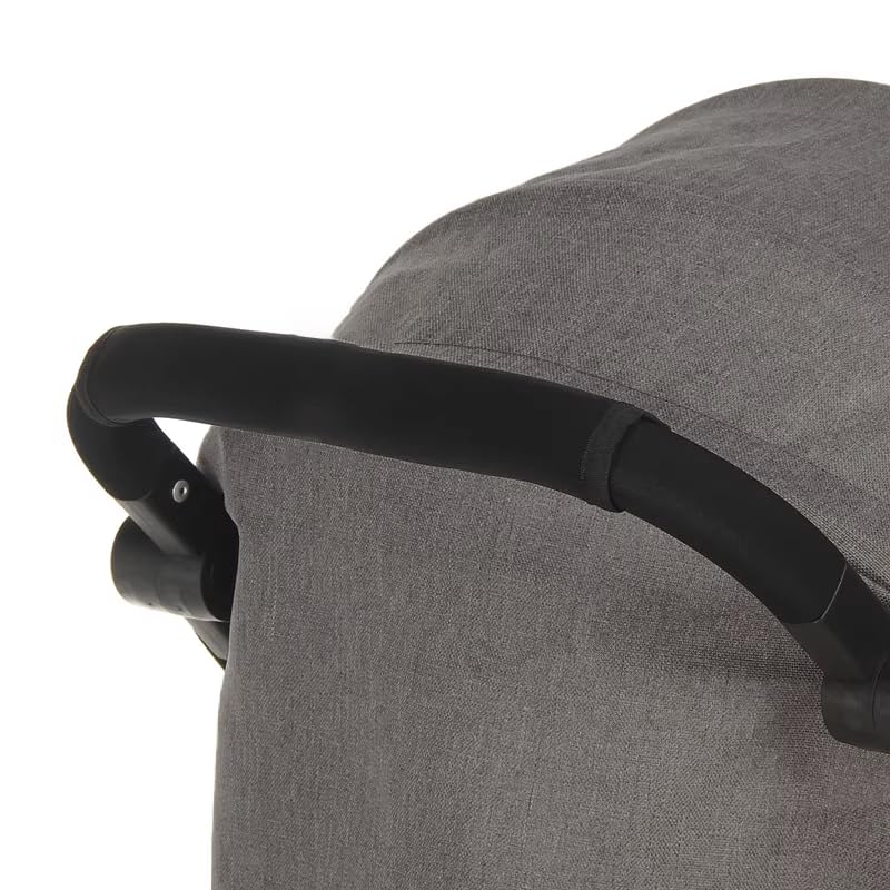 Universal Stroller Handle Sleeve Cover, Replacement Baby Stroller Handle Pads, Handle Sleeve Cover for Baby Stroller Pushchair, Pushchair Armrest Handle Protector Cover,18.9inch*6.3inch (Black)