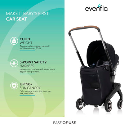 Shyft DualRide Preemie and Infant Car Seat Stroller Combo