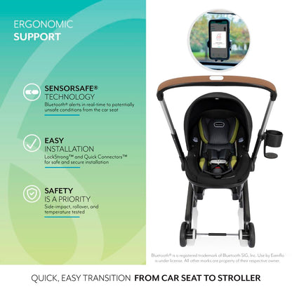 Shyft DualRide Preemie and Infant Car Seat Stroller Combo