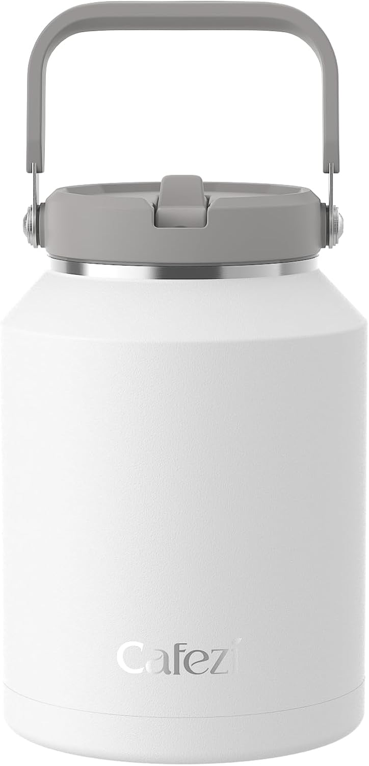 40 oz Insulated Tumbler with Top Handle and Flip Straw | Vacuum Insulated Stainless Steel Cup with Leak-Proof Lid, Sweat-Free, Fits Cup Holder, Keeps Ice Cold up to 30 Hours