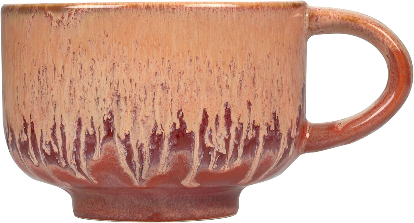 Ceramic Coffee Mug - Ceramic Cup with Handle - 16 oz Coffee Mugs, Cute Mug - Large Mug - Microwave & Dishwasher Safe - Gifts For Women Men Him Her - 16oz - Horizon