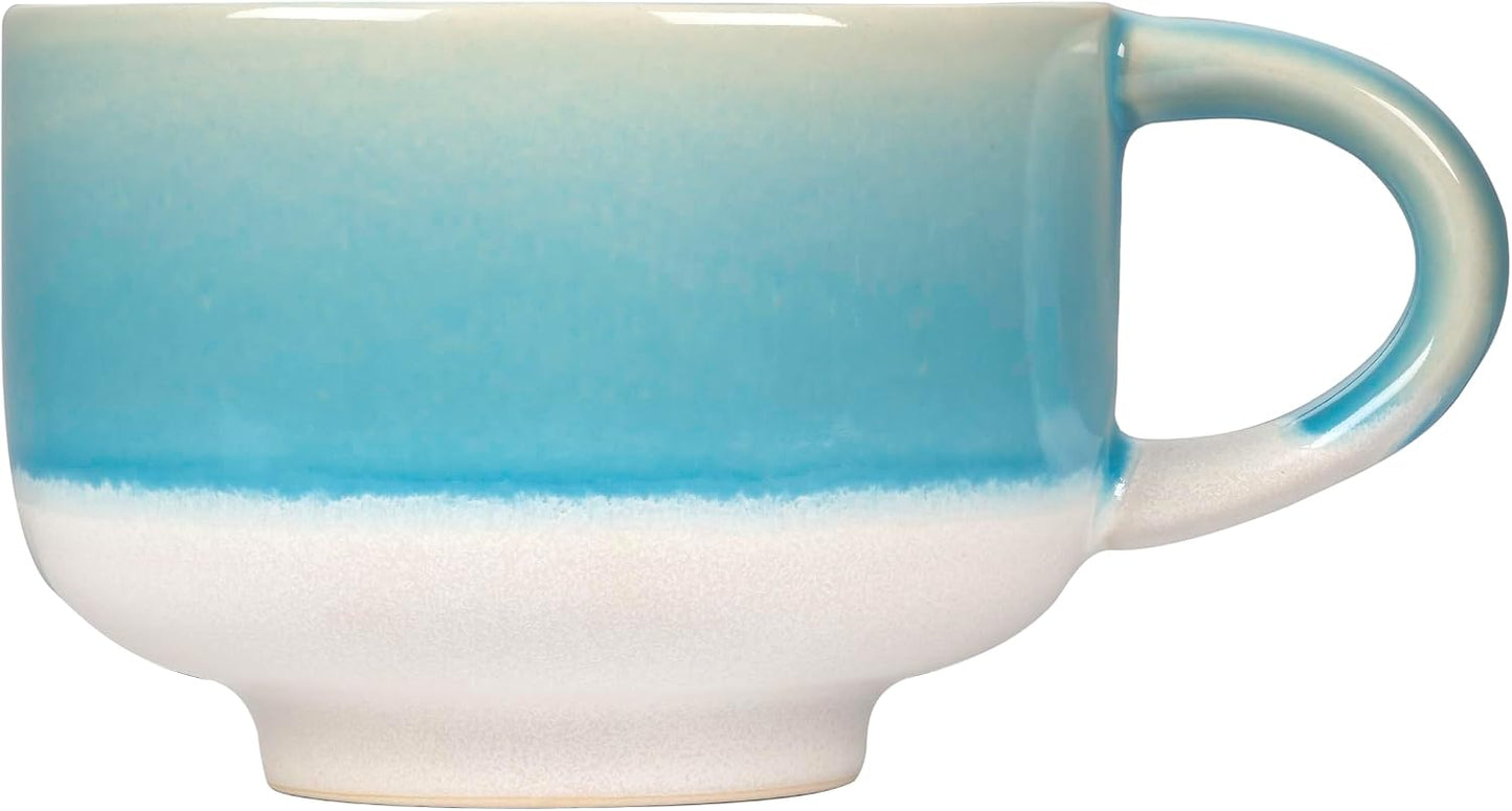 Ceramic Coffee Mug - Ceramic Cup with Handle - 16 oz Coffee Mugs, Cute Mug - Large Mug - Microwave & Dishwasher Safe - Gifts For Women Men Him Her - 16oz - Horizon