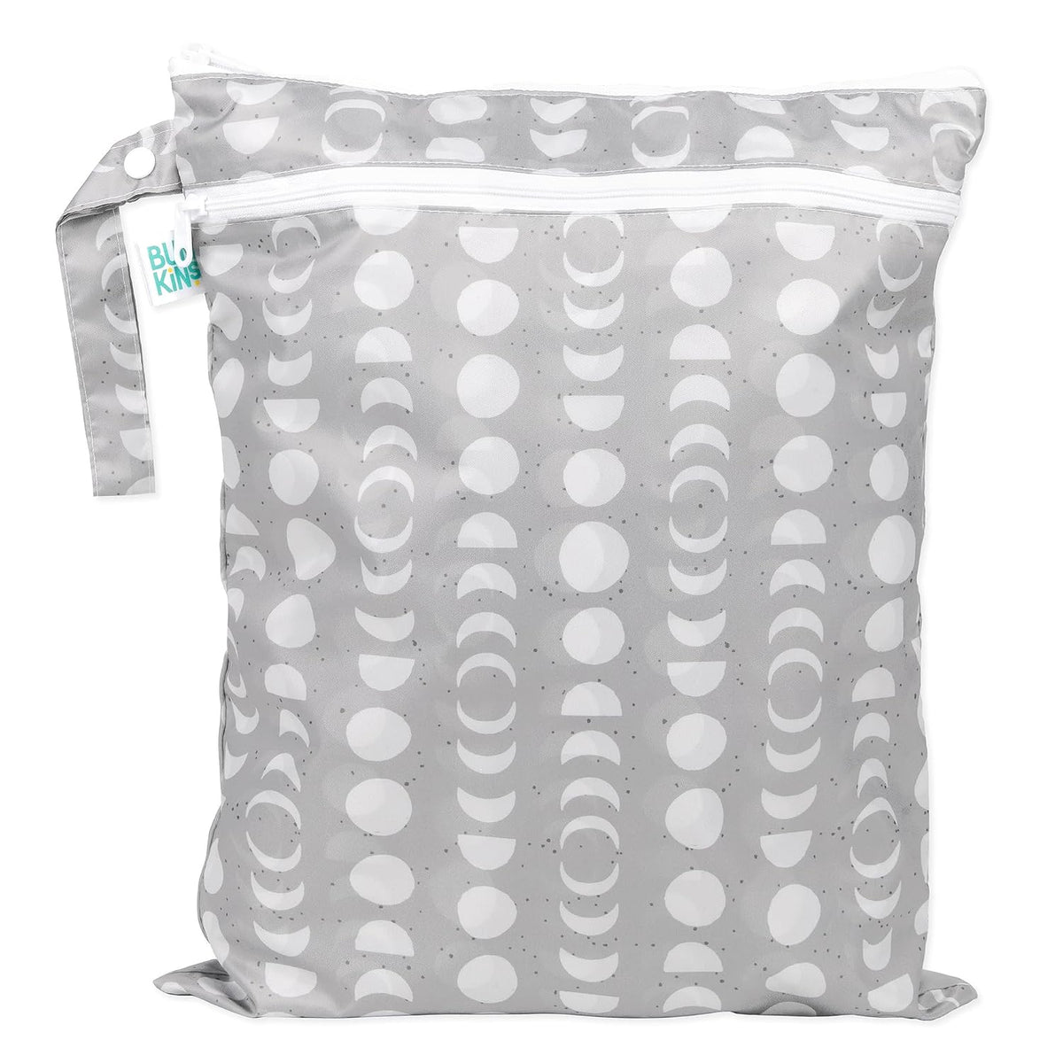 Roamio Waterproof Wet Bag for Baby, Travel, Swim Suit, Cloth Diapers, Pump Parts, Pool, Beach, Gym Clothes, Toiletry, Hook to Stroller, Daycare, Zip Reusable Wetdry Packing Pouch, Multi Check - Colors A