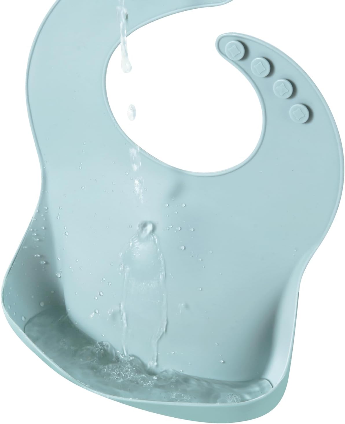 3 Pack Silicone Bibs for Boys Girls for Babies & Toddlers, Waterproof Feeding Bib with Large Food Catcher, BPA Free