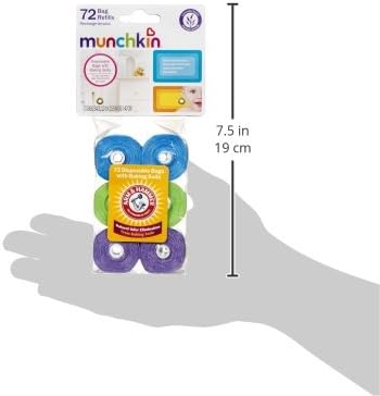 Arm & Hammer Diaper Bag Refills, Lavender Scent, 72 Bags