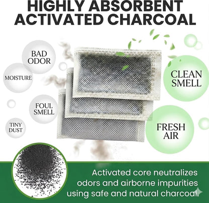 Charcoal Air Filters compatible with iTouchless Trash Can 6 Pk