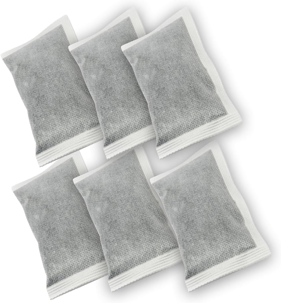 Charcoal Air Filters compatible with iTouchless Trash Can 6 Pk