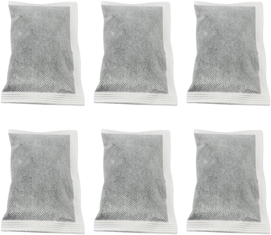 Charcoal Air Filters compatible with iTouchless Trash Can 6 Pk