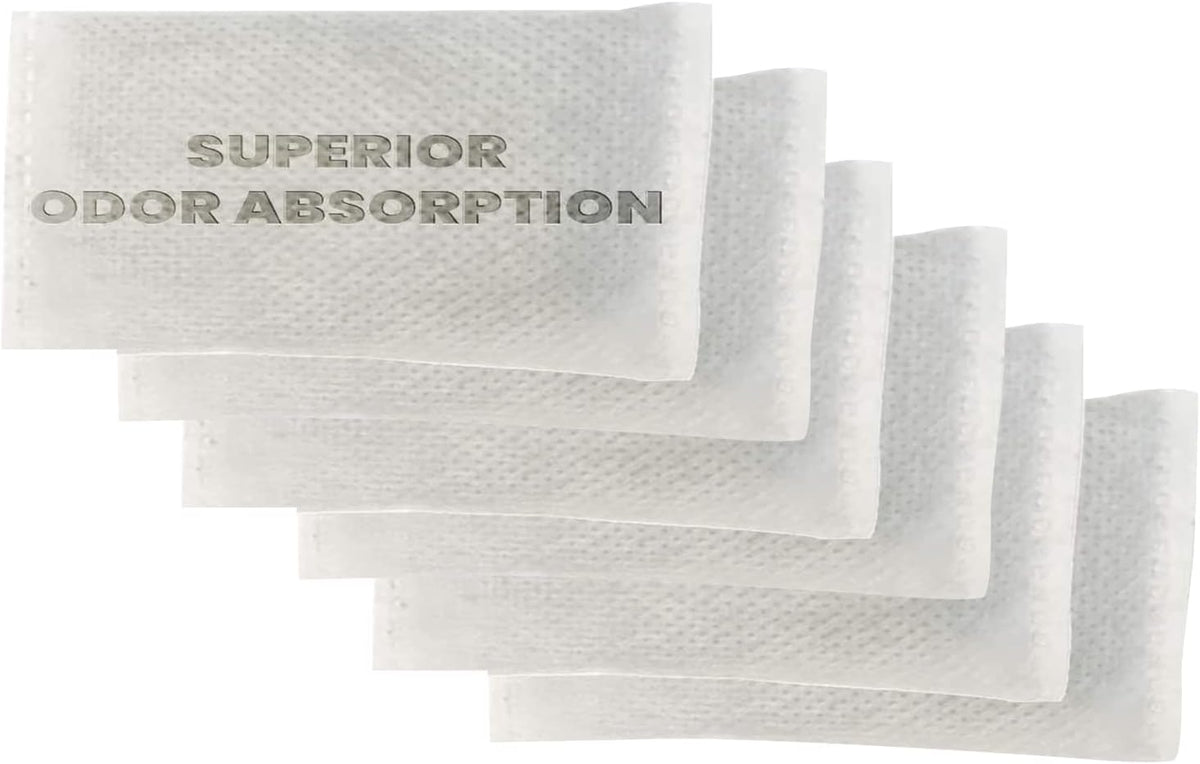 Charcoal Air Filters compatible with iTouchless Trash Can 6 Pk