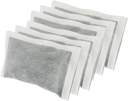 Charcoal Air Filters compatible with iTouchless Trash Can 6 Pk