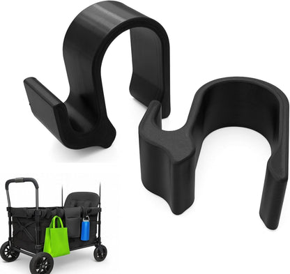 Side Hooks for Wonderfold Wagon, Sturdy Hooks Accessories Compatible with Wonderfold Wagon W4, Perfect for Organized and Space-Saving Travel - 2 Pack
