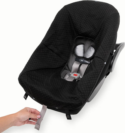 Infant Car Seat Footmuff – Weather-Resistant Baby Bunting Bag with Magnetic Closure, Non-Slip Backing & Open Harness Design – Universal Fit Winter Cover for Baby Car Seat & Stroller